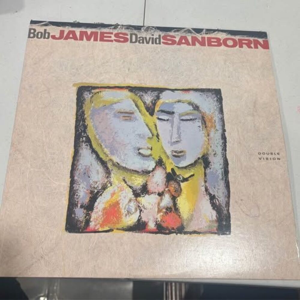 Bob James / David Sanborn – Double Vision Vinyl LP (1986, Warner Bros.)